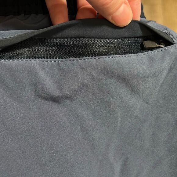 SONOMA Swim Trunks Men’s XL Blue Side pockets zippered back pocket drawstring - Picture 6 of 16